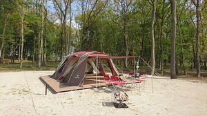 スノーピーク手ぶらCAMPプラン用のテント